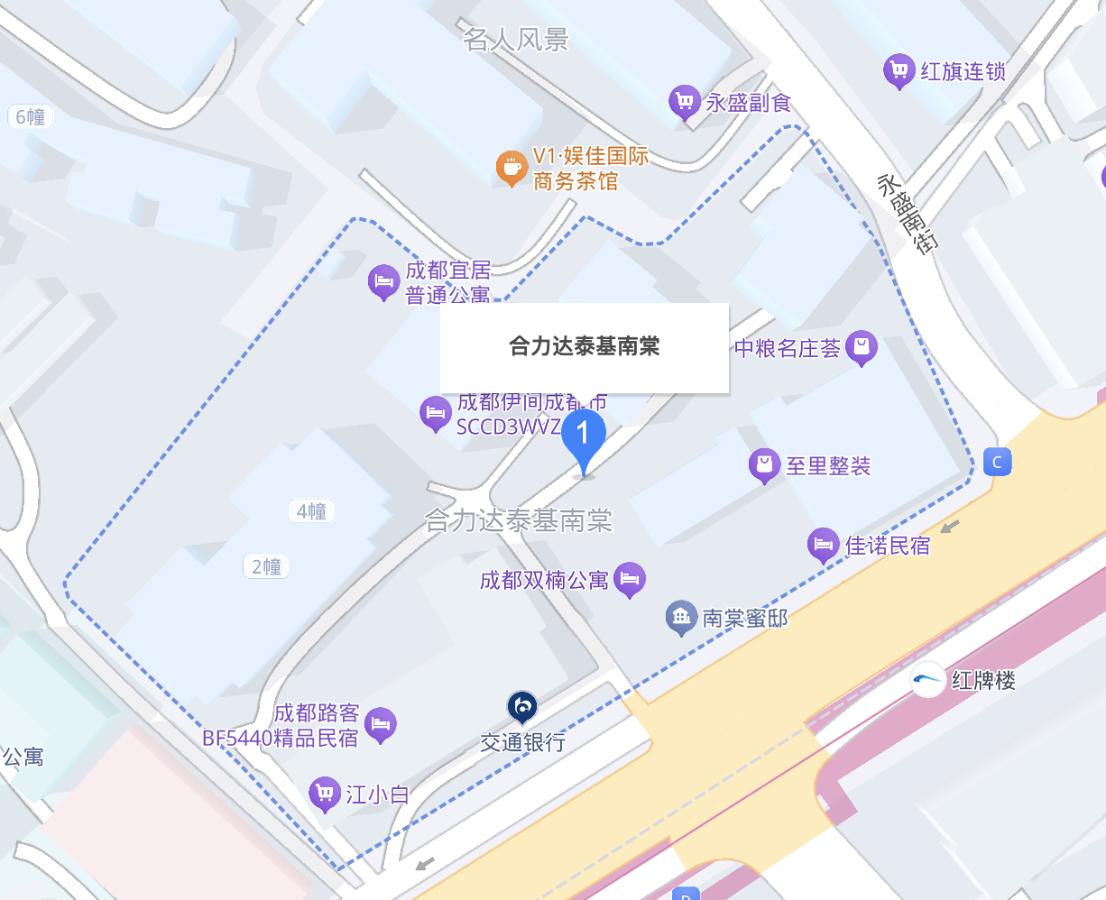 红牌楼校区地图